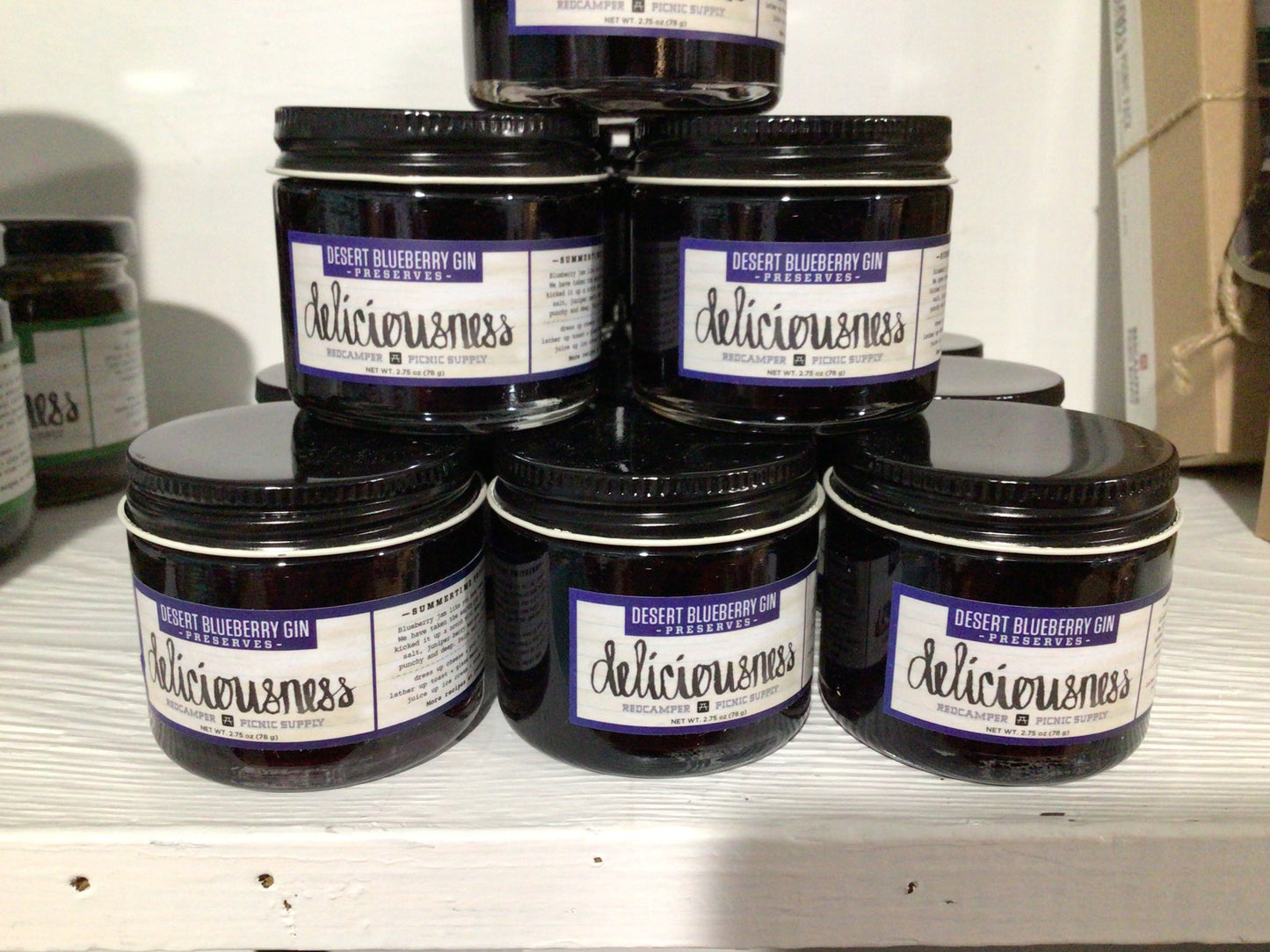 Deliciousness Blueberry Gin Preserve