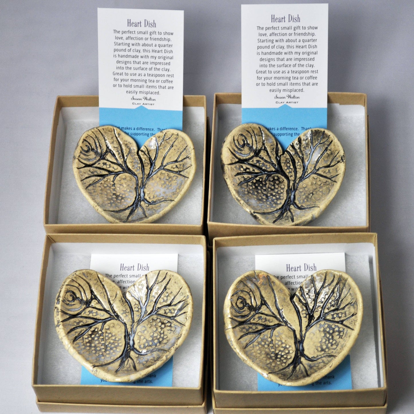 Small Tree Heart Dish