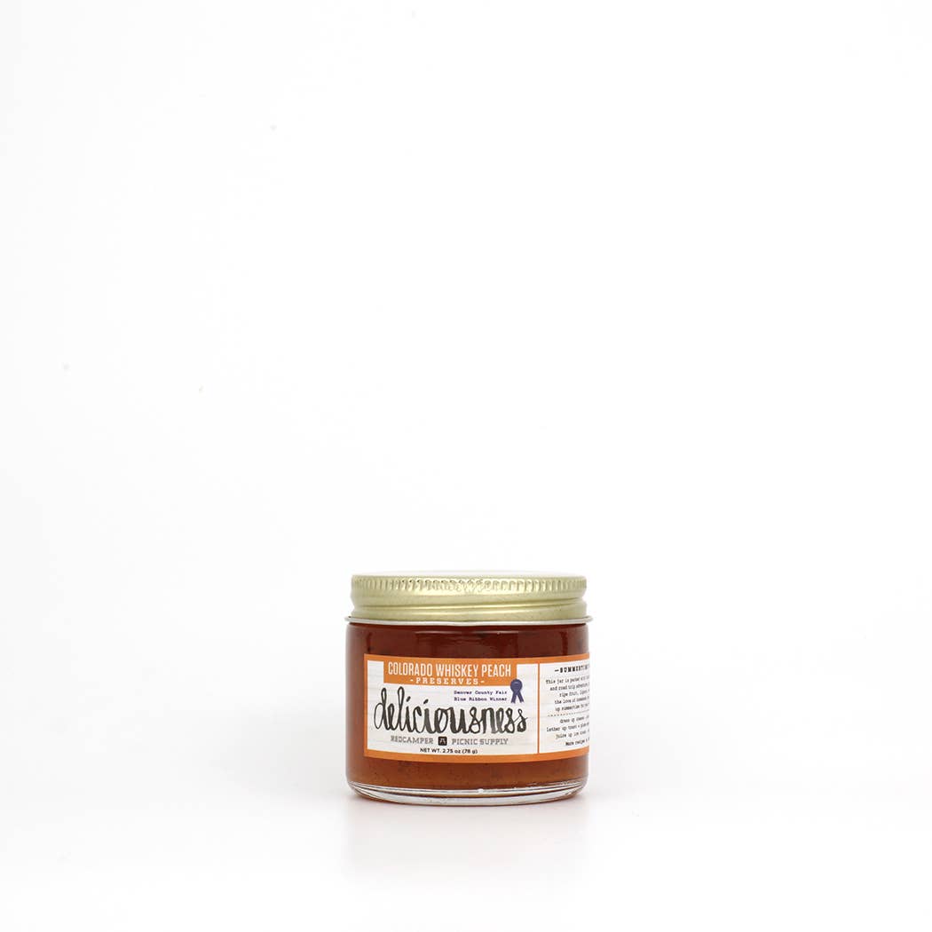 Colo. Whiskey Peach Deliciousness Preserve - 2.75oz (Picnic)