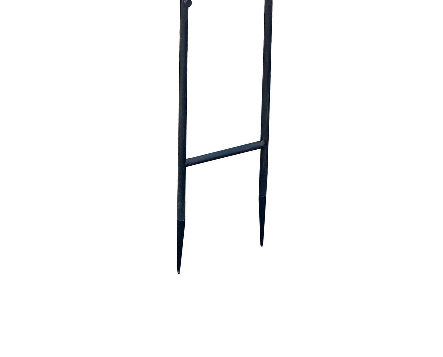 Single Rocking Medium Blue Hummingbird Balancer Stake