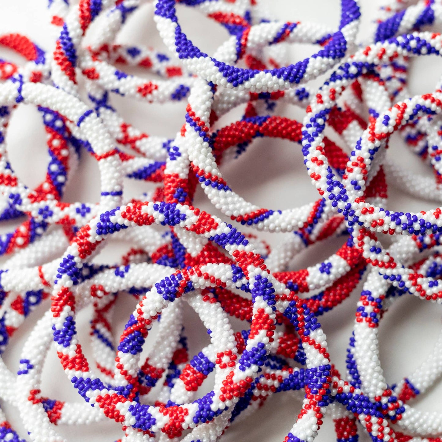 Americana Patriotic Roll-On® Bracelets - Set of 30