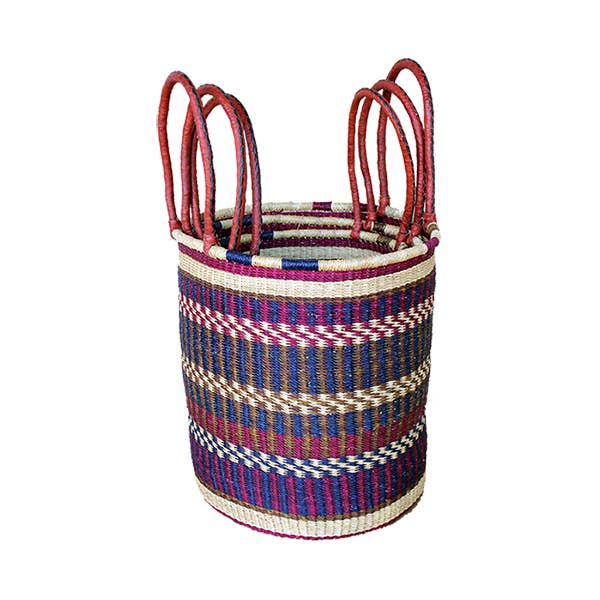 African Bolga Baskets : Laundry Set of 3 (G-175)