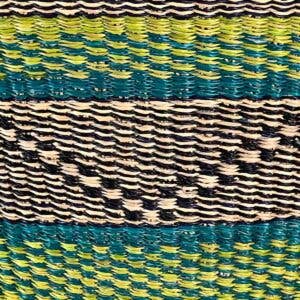 African Bolga Baskets : Thick Rim Tote (G-136)