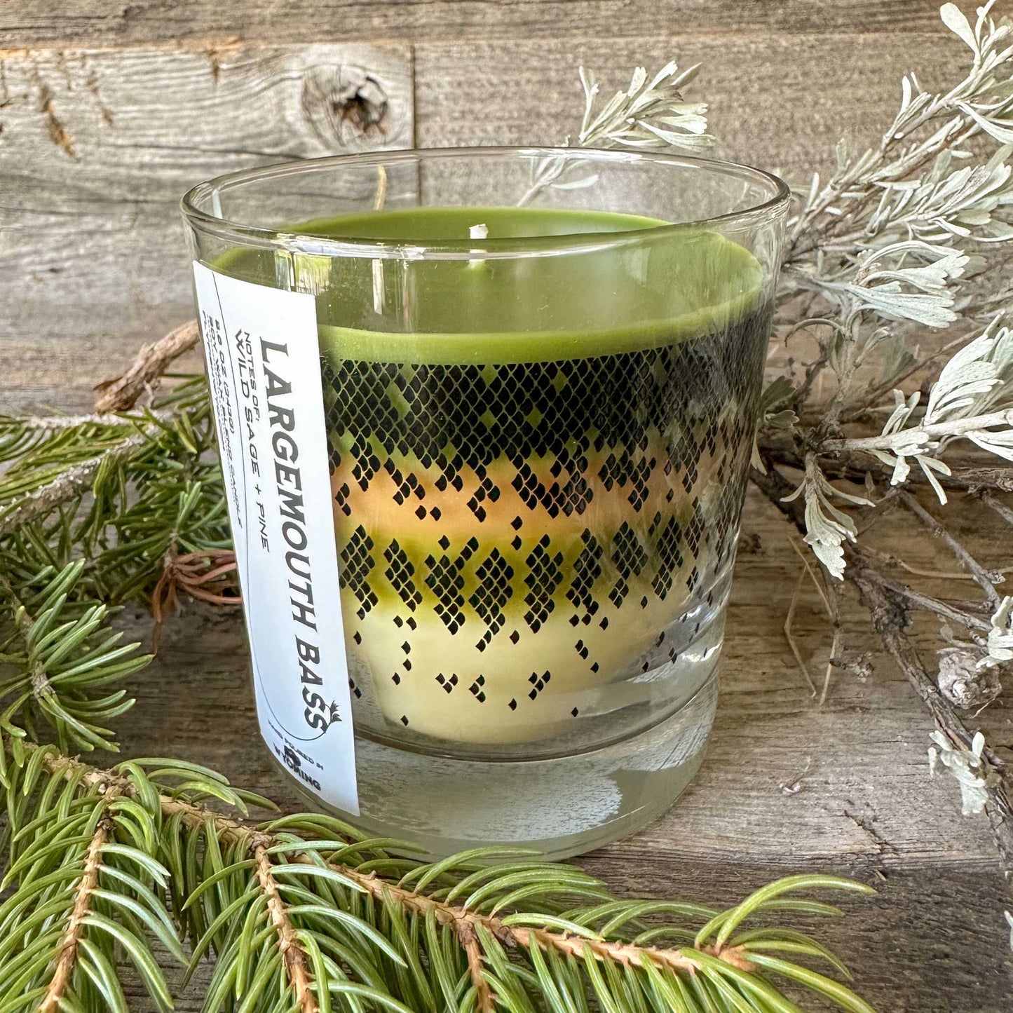 Wyo Largemouth Bass Candle