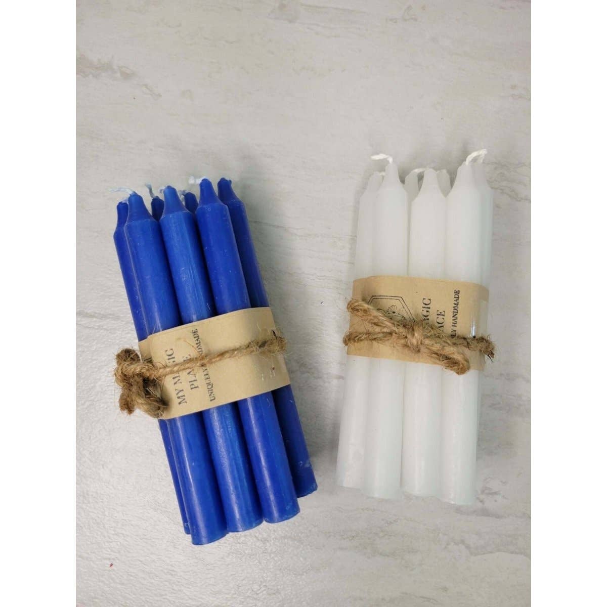 Set of 10 Candles 5" chime unscented spell candles pack
