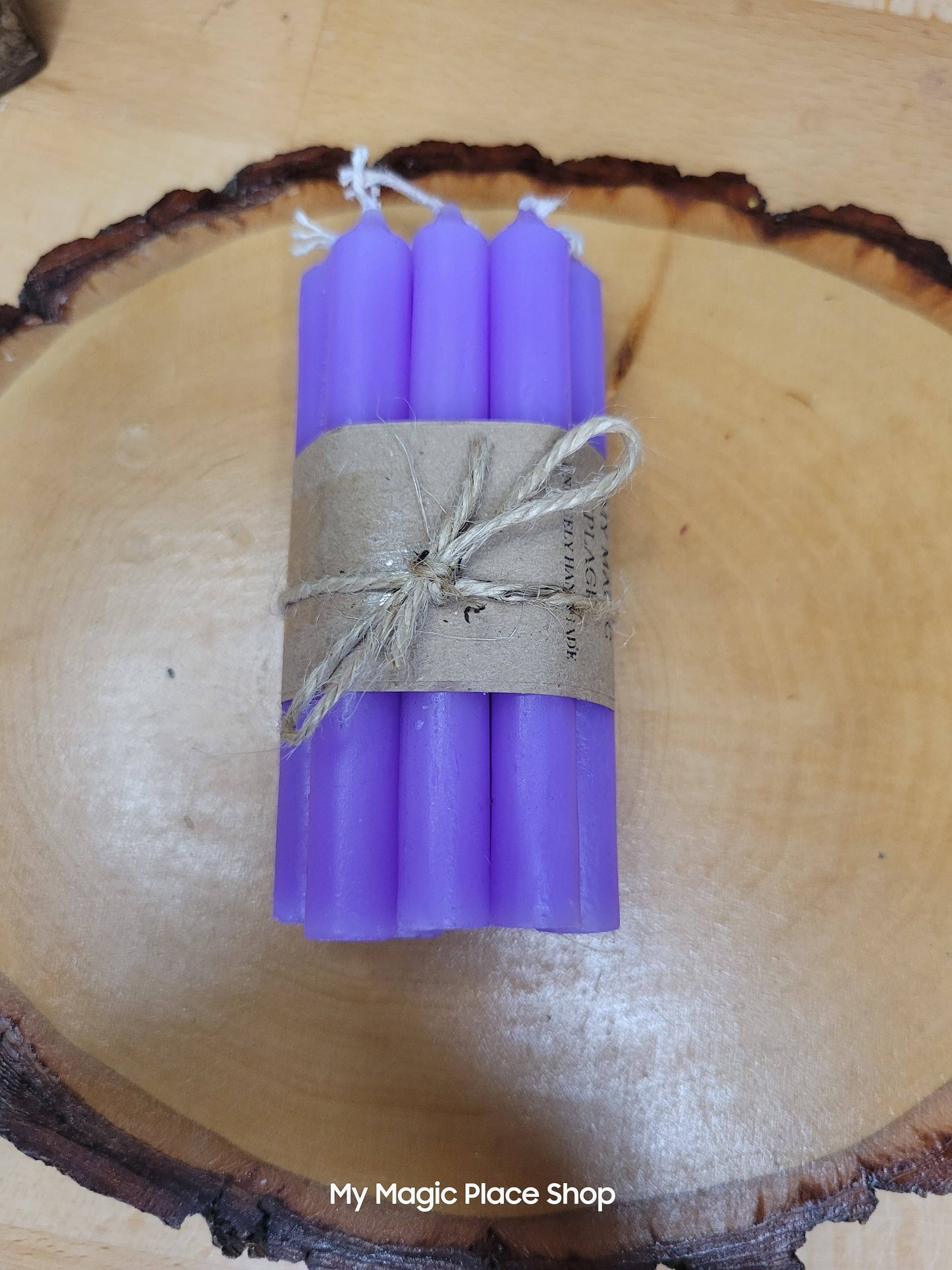 Pack of 10 colored spell candles, Chime Candle 4 Inches
