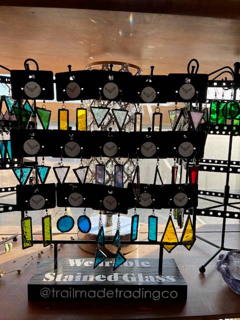 Stained Glass Earrings