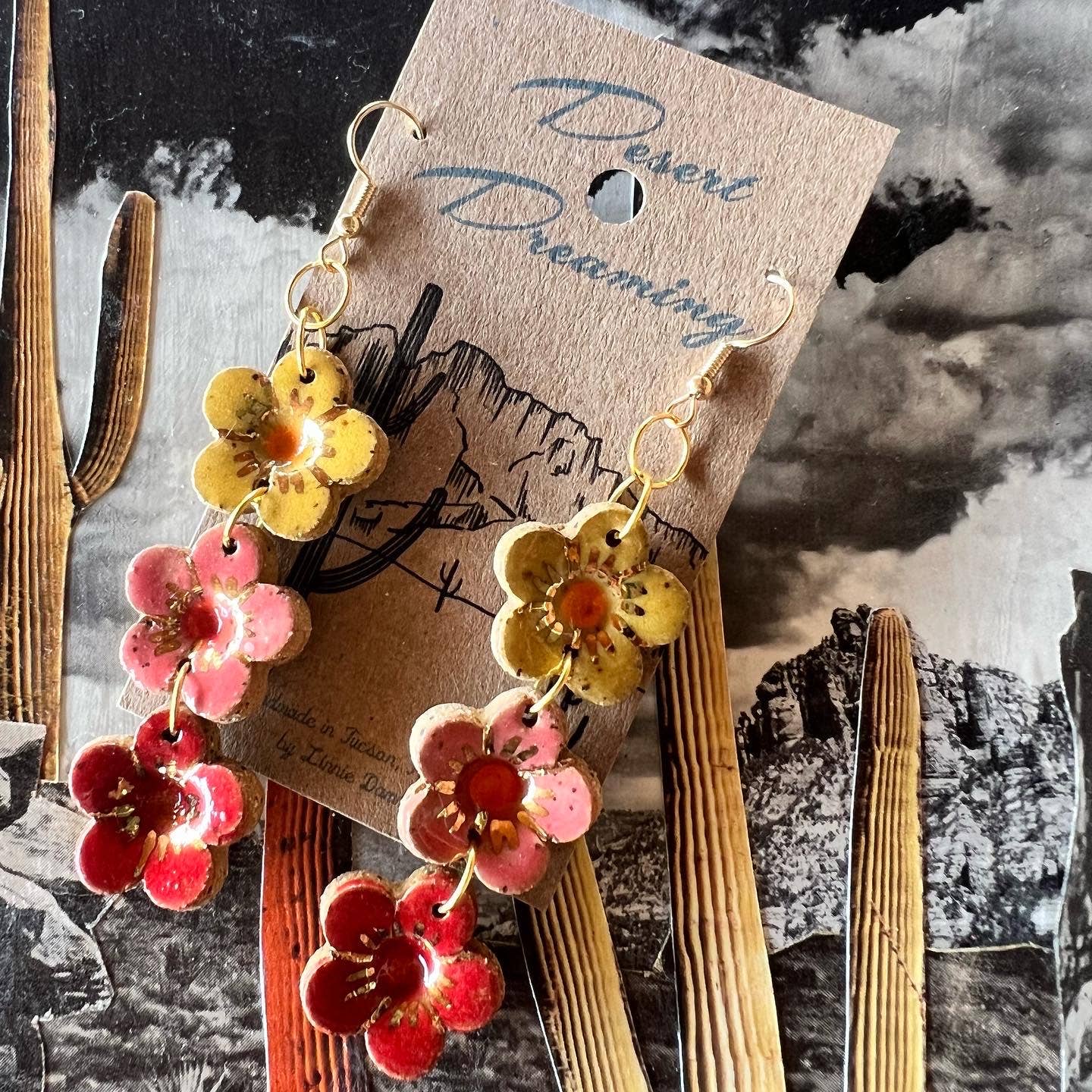 Desert Dreaming Ceramic Earrings