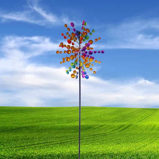 Alpine Corporation Multicolored Cosmic Array Windmill Stake