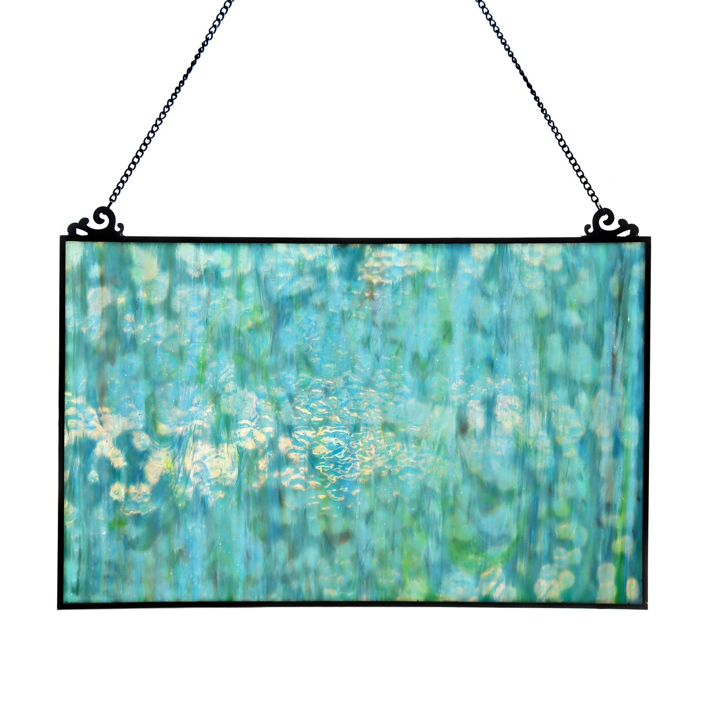 10.75" Theo Blue Watercolor