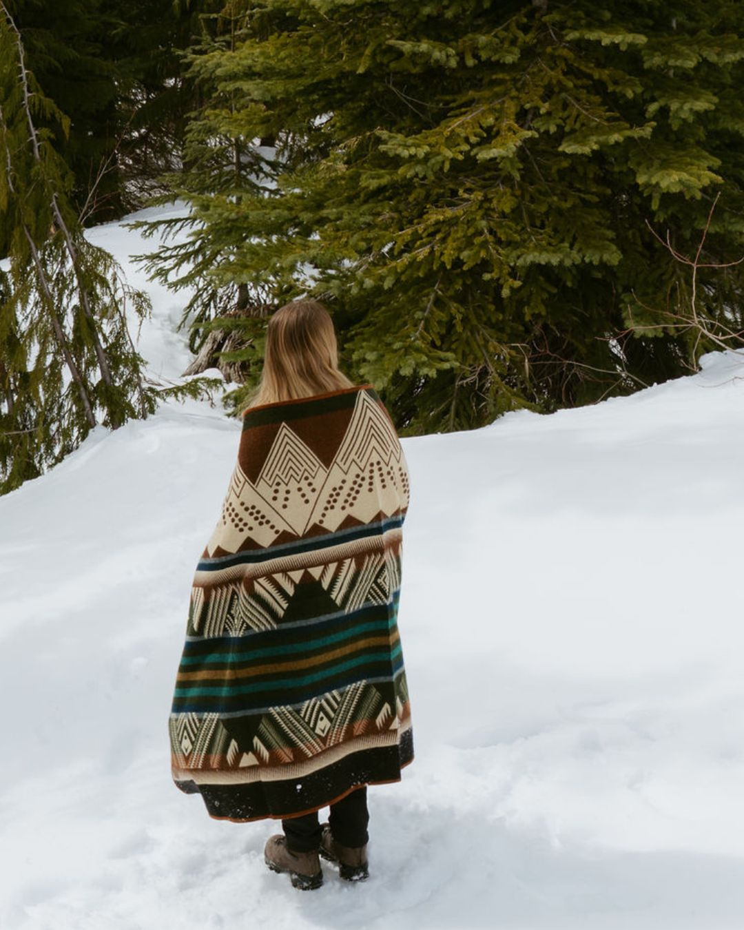 Meraki Mountain Alpaca Throw Blanket