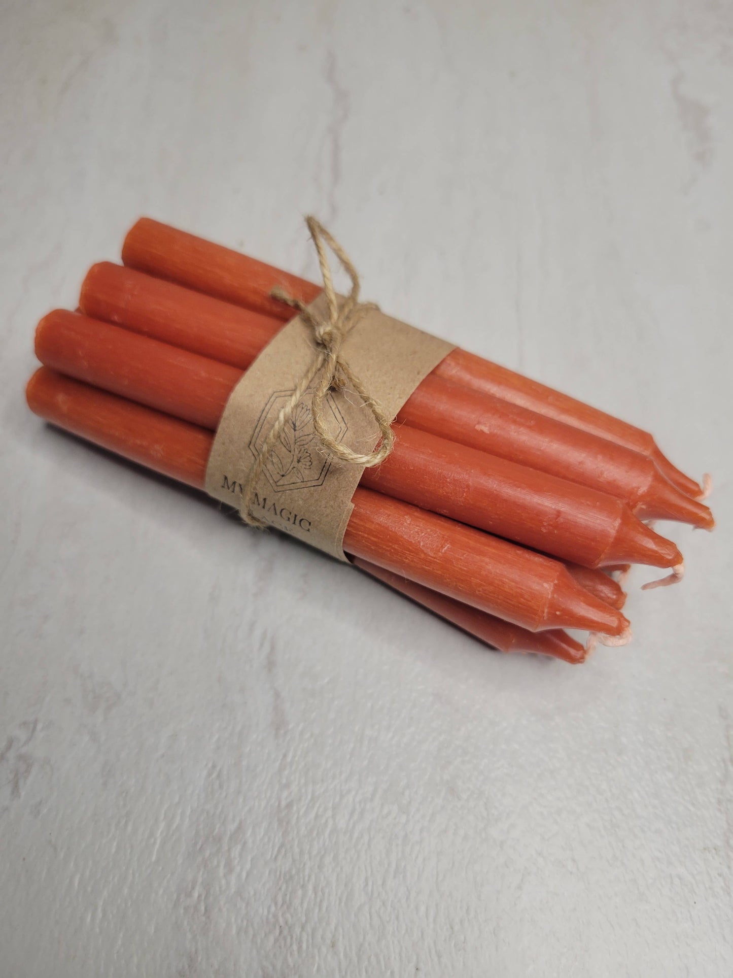 Set of 10 Candles 5" chime unscented spell candles pack