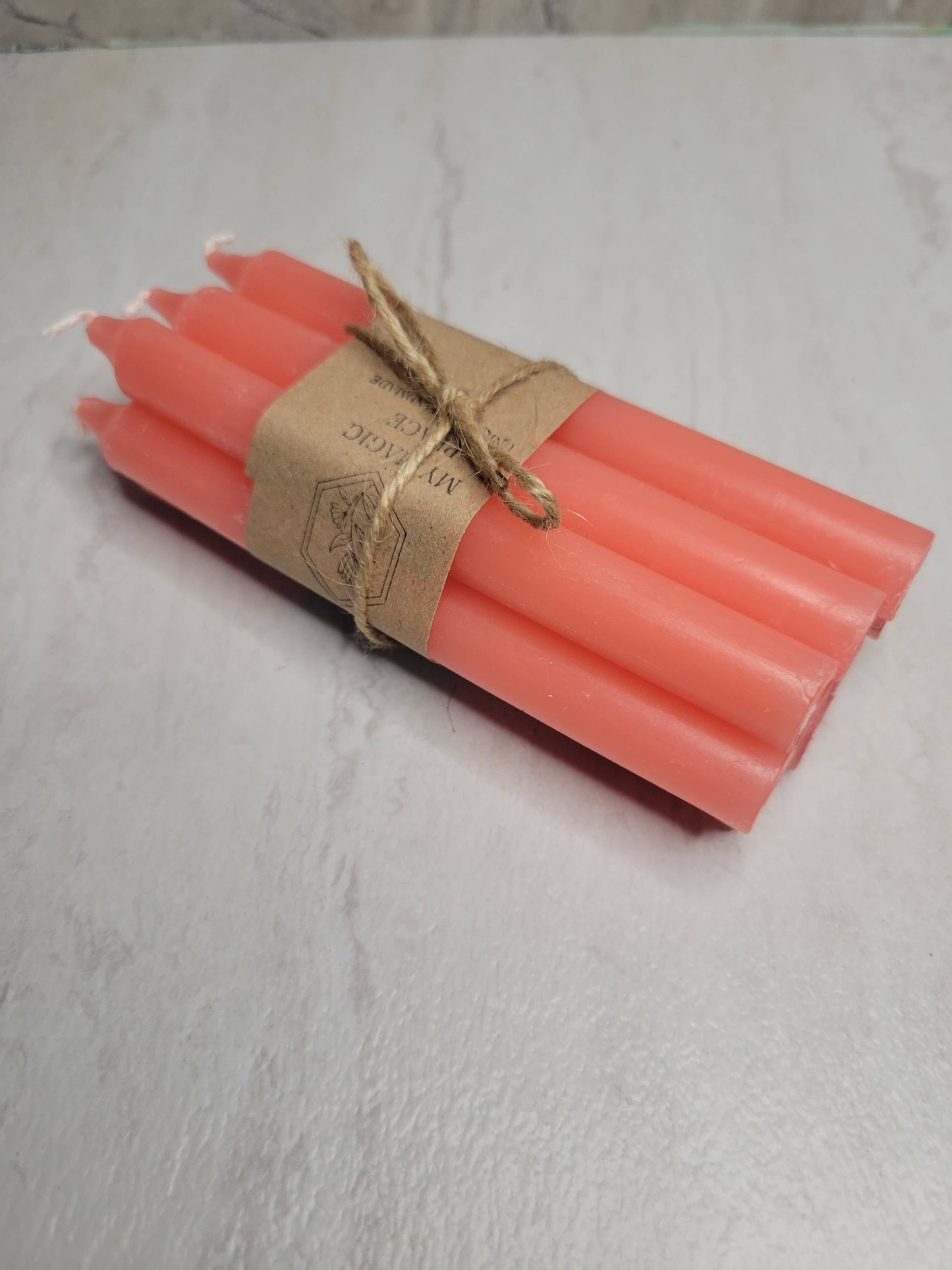 Set of 10 Candles 5" chime unscented spell candles pack
