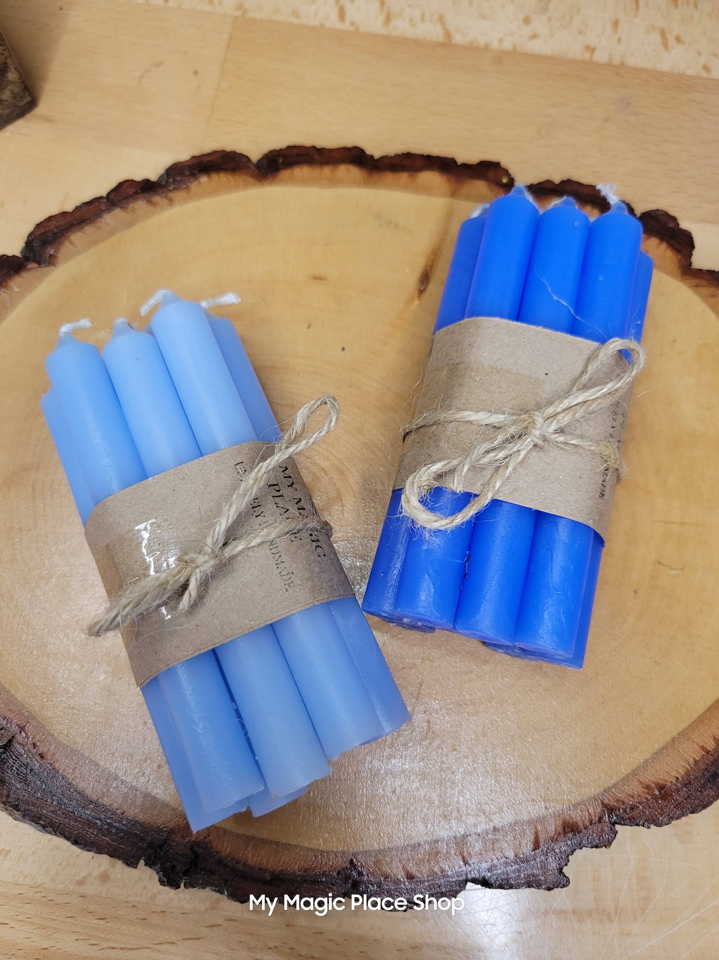 Pack of 10 colored spell candles, Chime Candle 4 Inches