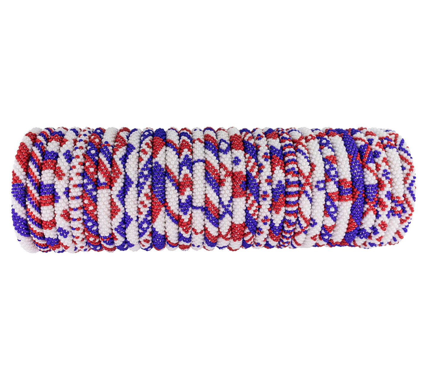 Americana Patriotic Roll-On® Bracelets - Set of 30
