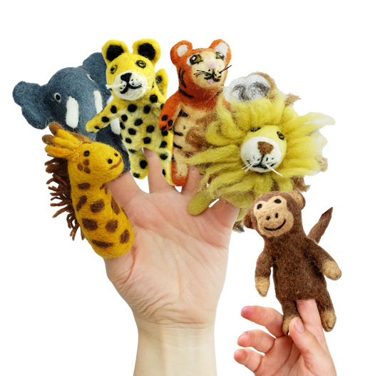 Finger Puppet - Jungle Jamboree