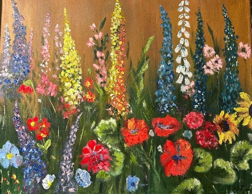 Paint a Mountain Garden