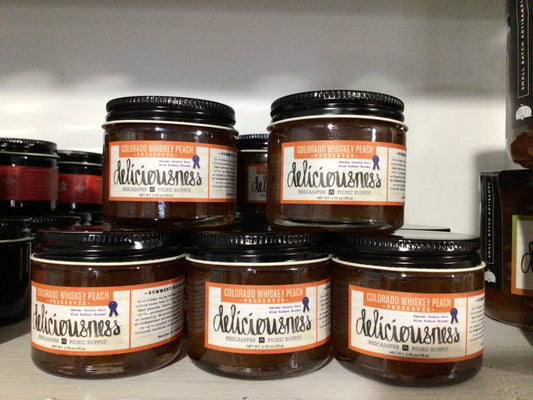 Deliciousness Colo. Whiskey Peach Preserve